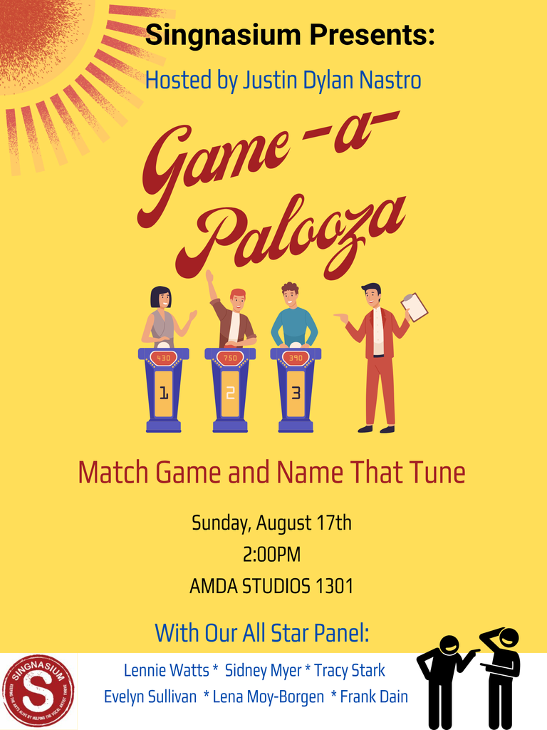 SUMMER GAME A PALOOZA!! MATCH GAME and NAME THAT TUNE!!