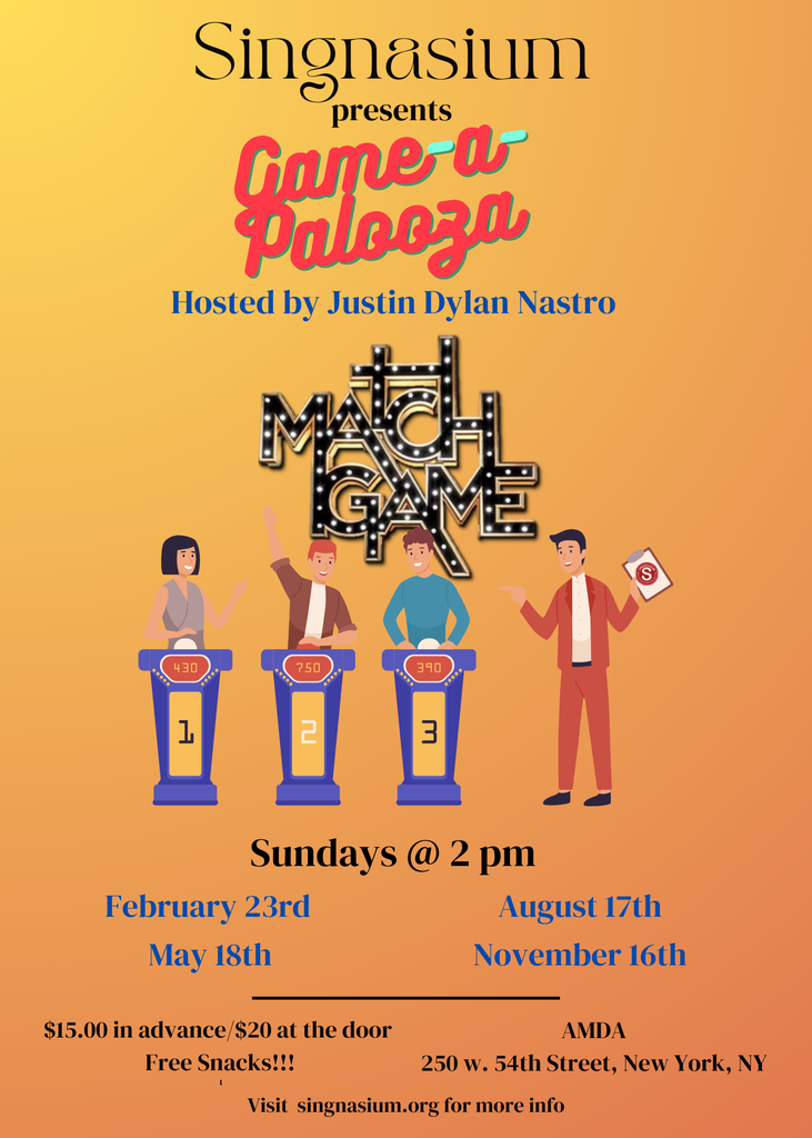 GAME A PALOOZA!! MATCH GAME IS BACK!!